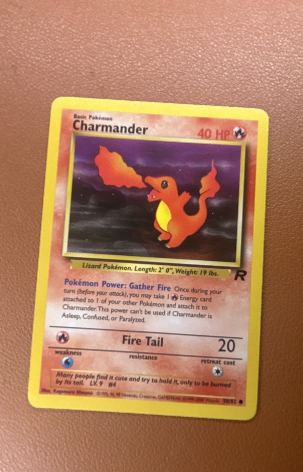 Charmander 50/82 Team Rocket Regular