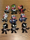 Funko Mystery Mini Marvel Venomized - Hulk, Spider, Capt Amer, Iron Man Lot of 9
