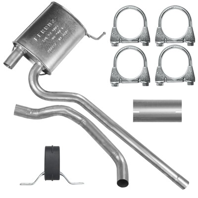 Mittelschalldämpfer Mitteltopf Auspuff für VW Passat B5 FL 1.6 Stufenheck Kombi