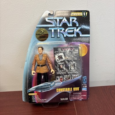 Star Trek Warp Factor Series Constable Odo Playmates 1997 NIB Card Wear