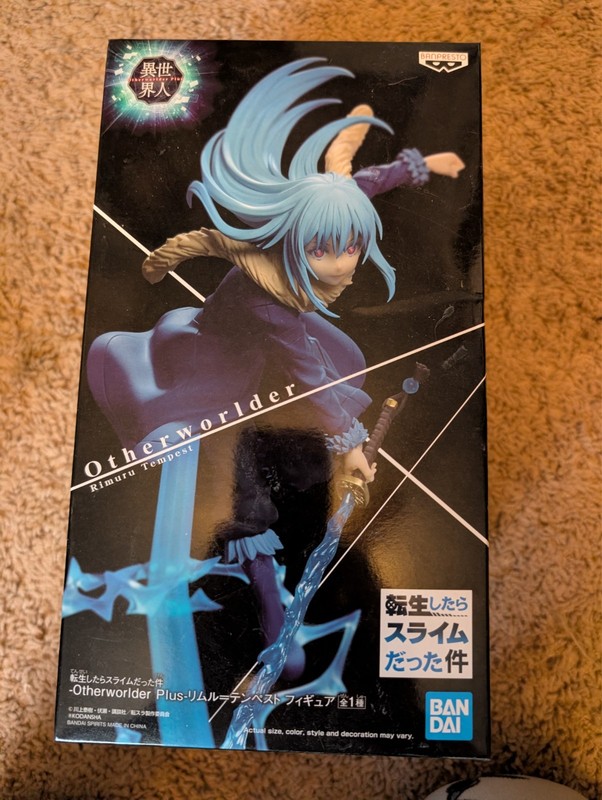 That Time I Got Reincarnated as a Slime Otherworlder Plus Rimuru Tempest figure