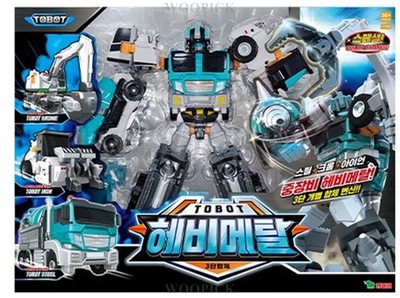 TOBOT 2025 HEAVYMETAL Special Pack Combine Transformer Robot Heavy