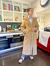 Vintage Neus Accensi shearling long women's coat