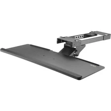 STAR TECH Under Desk-Mount Keyboard Tray Slide-Out with Tilt and Swivel 26.4”w
