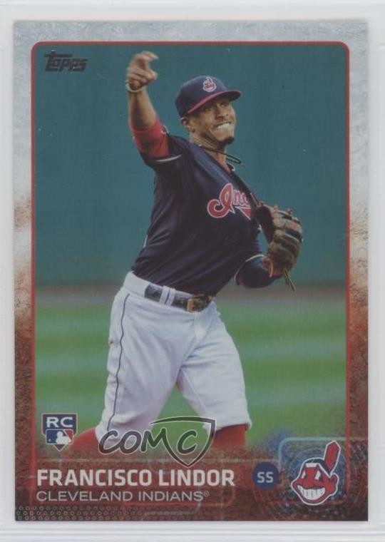 2015 Topps Update Rainbow Foil Francisco Lindor #US82 7k6