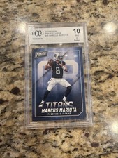 2018 Panini MJH Exclusive #48 Marcus Mariota Tennessee Titans BCCG 10 Mint!
