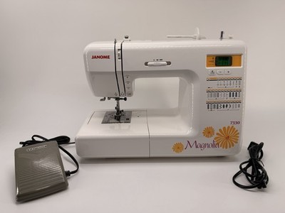 Janome Magnolia 7330 Sewing Machine with New Foot Pedal and Power Cord