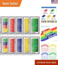 Educational 120 Pcs Microscope Slides with Animals, Plants & Insects for Kids