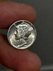 1944- D Mercury Dime - BU Full Bands #1