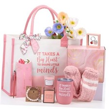 10 Pcs Teacher Appreciation Gifts Set Thank You Teacher Ideas Gifts Best Pink