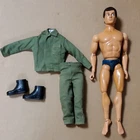 G.I. Joe muscle body 12"  Eagle eye.  1975 Hasbro With correct Outfit & Boots.