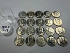 (20)  1970-D  US MINT SILVER KENNEDY HALF DOLLARS,  1 ROLL,  all BU/MS coins!!!!