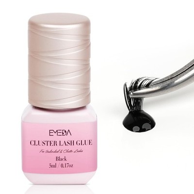 Sensitive Open Eyes Lash Cluster Glue 3s Strong Hold 5 milliliters, Black