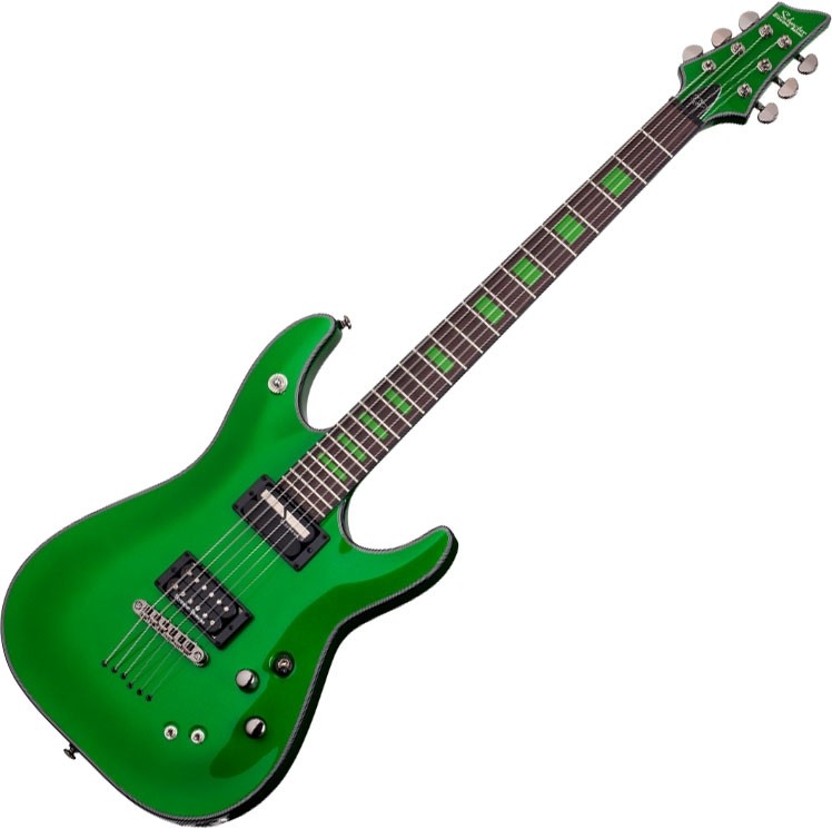 Schecter Signature Kenny Hickey Electric Guitar in Steele Green