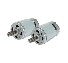2 Pcs 550 35000RPM Electric Motor for 24 Volt Kids Ride on Car, RS550 24V Motor