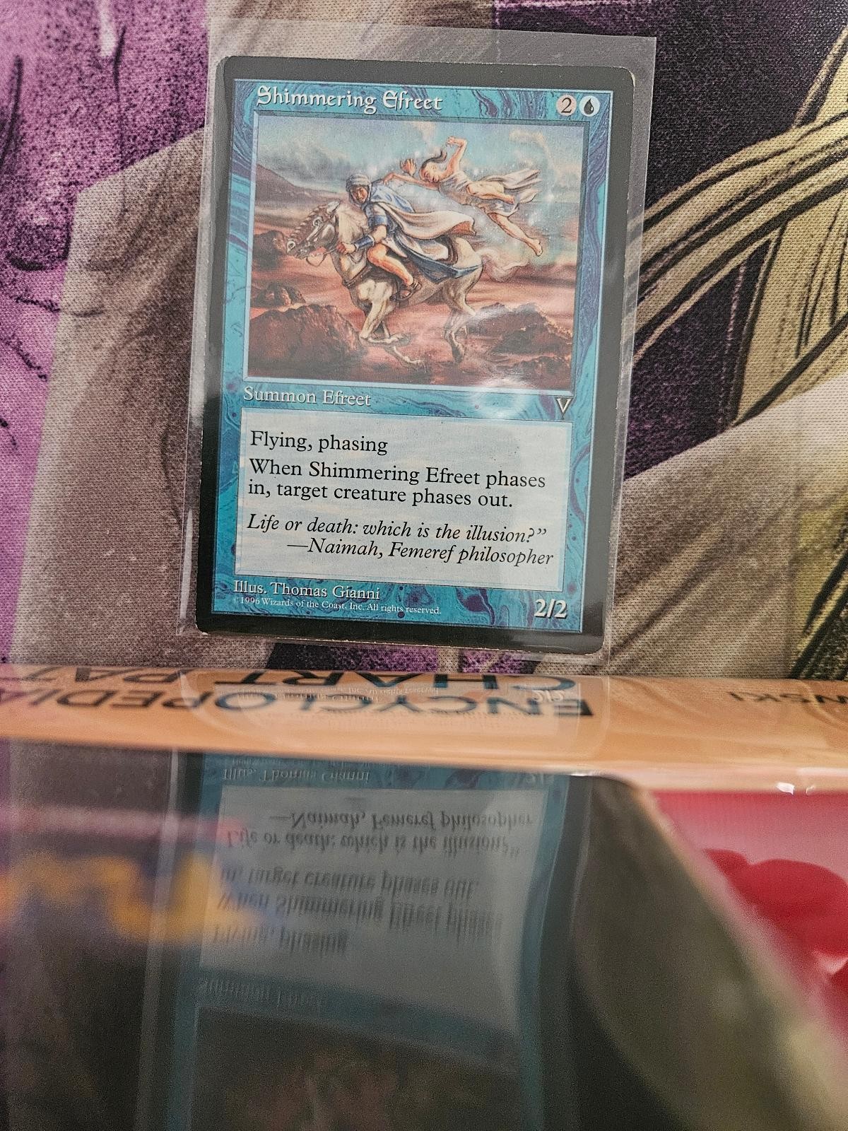 Shimmering Efreet Uncommon Visions Magic: The Gathering Near Mint