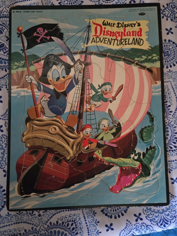 1955 Walt Disney's Disneyland Adventureland  Puzzle