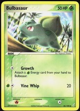 Bulbasaur 46/100 Common EX Crystal Guardians NM Pokemon on eBay