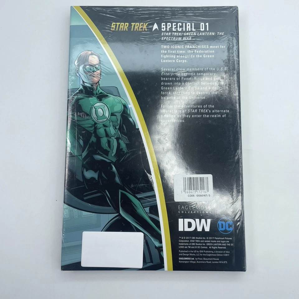 Star Trek/Green Lantern The Spectrum War Eaglemoss Comics Graphic Novel Sealed - Image 4 of 4