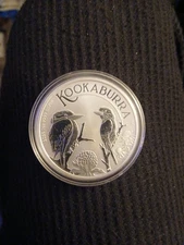 2023 Kookaburra Silver 1 oz Coin .9999 Fine Perth Mint InCapsule