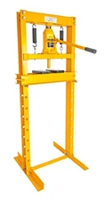 JEGS 81515 12-Ton Hydraulic Shop Press Floor Mount