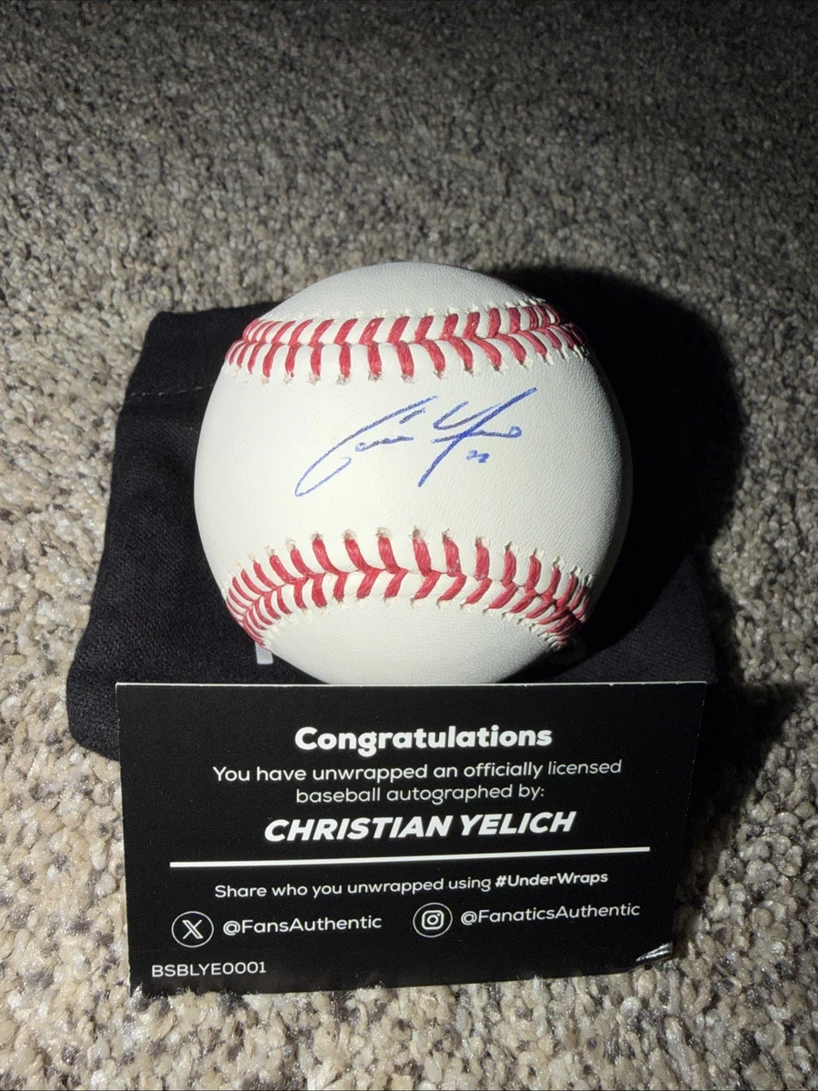 Christian Yelich MLB Original Autographed Items for sale | eBay