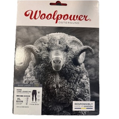 BRAND NEW Men's Woolpower Wool Power LITE Long Johns Base Layer Size XL Outdoors