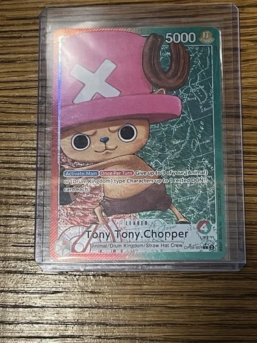 Tony Tony Chopper (OP08-001) English Alt Art Leader - One Piece Foil Card OP08