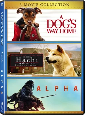 Alpha (2018) / Dog's Way Home, a / Hachi: A Dog's Tale - Set (DVD) (US IMPORT) - image 1 of 2