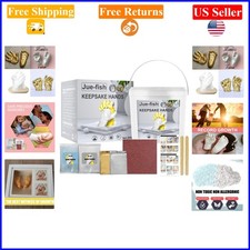 Baby Hand  Foot Casting Kit for Newborn Keepsake, DIY Sculpture
