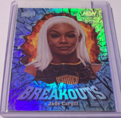2022 AEW Upper Deck Breakouts Insert Jade Cargill #BO-4