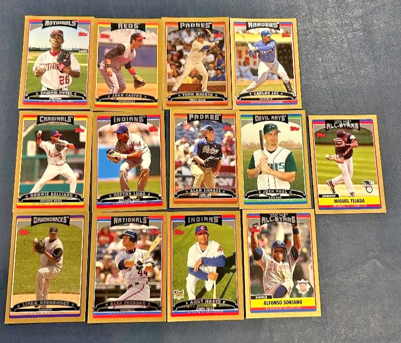 2006 Topps Update Gold all SN/2006 - Pick your card - FREE SHIPPING
