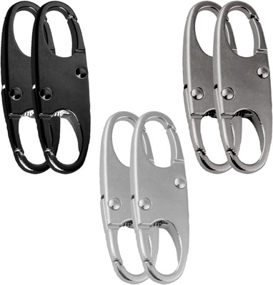 6 x Reißverschluss-Verschlussclips, Diebstahlschutz, Rucksack-Zugschlösser, dopp