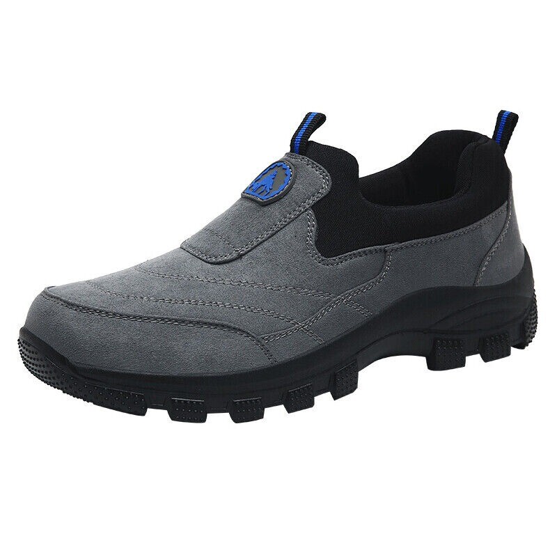Men's Walking Shoes Slip on Sneakers Mens NonSlip Sport Work Low Top