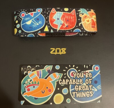 zox Armband & Pin Med YOURE FÄHIG ZU TOLLEN DINGEN *Katzen* *Vincent Van Gogh*-