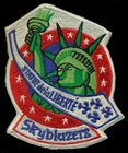 USAF 48th Fighter Interceptor Squadron Skyblazers Demonstration Team Patch N-12