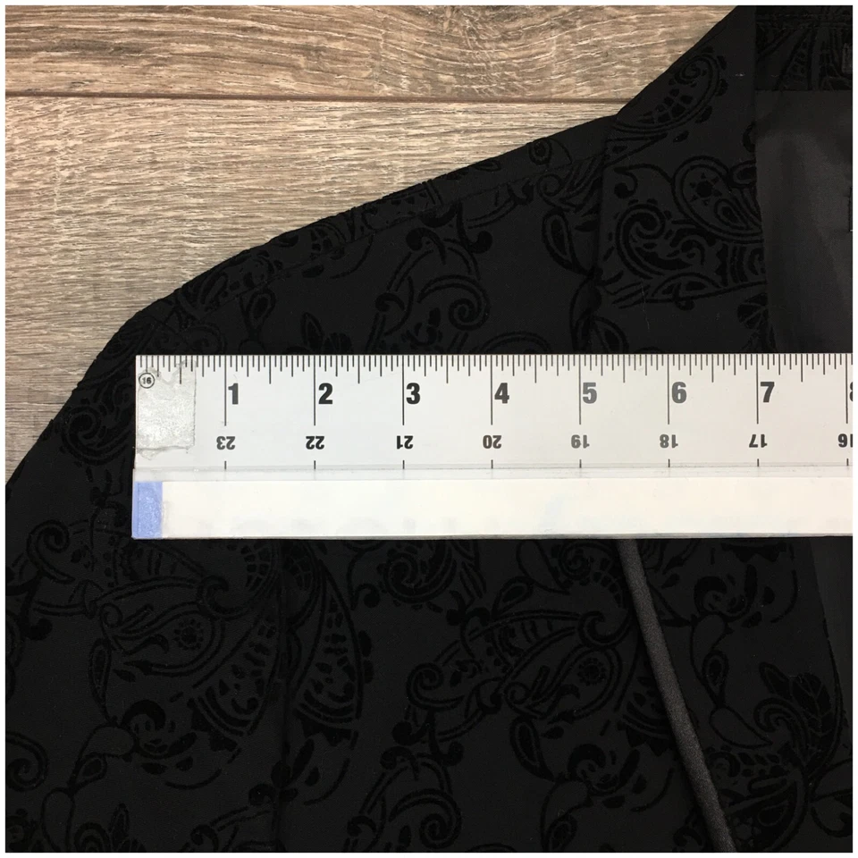 Conjunto de 2 piezas de traje para hombre INC talla L (44R) chaqueta ajustada blazer pantalones dos botones Foto 4 de 4