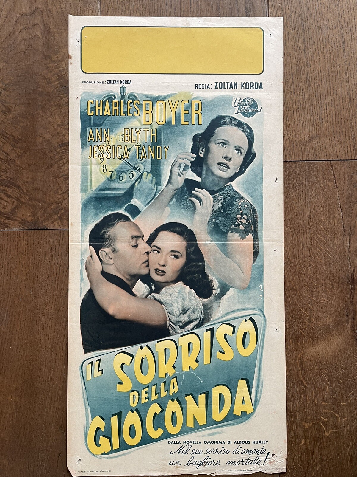 Locandina di IL SORRISO DELLA GIOCONDA (1948)