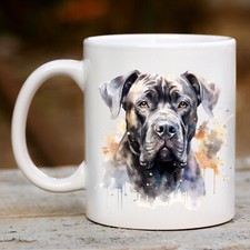 Pet Dog Mug, watercolour Cane Corso - Ideal Gift