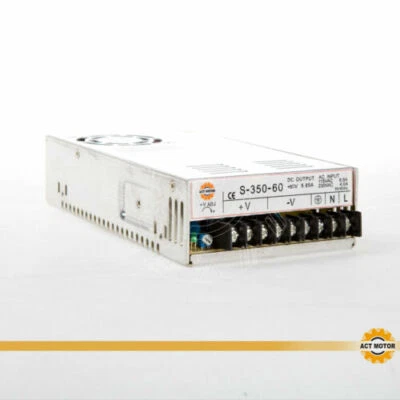 ACT MOTOR DE Free 1PC Single Output 350W 60V 5,85A DC Switching Power Supply S-350-60