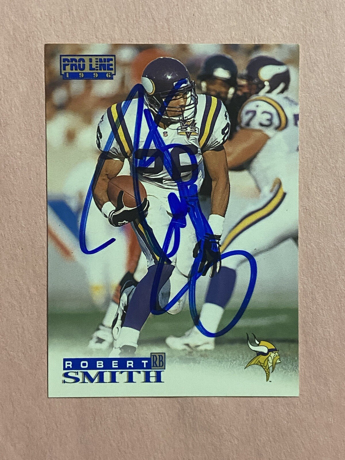 Robert Smith 1996 Pro Line IP Auto Autograph
