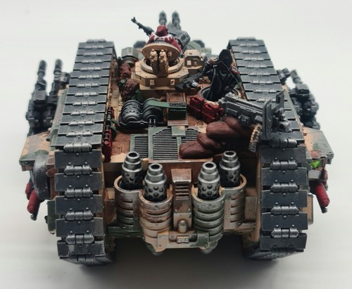 Spartan Assault Tank Cadian Catachan Astra Militarum Warhammer 30K good painted - Picture 3 of 6