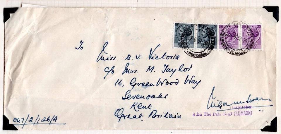 EGIPTO INDIA REINO UNIDO FRANCIA 1956-1957 SUEZ CRISIS CANADÁ CONTINGENTE INDIA Foto 2 de 4