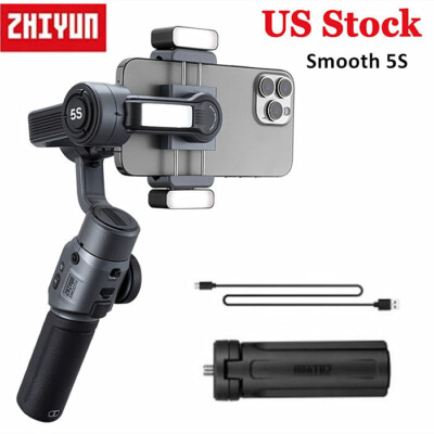 ZHIYUN Smooth 5S 3-Axis Handheld Gimbal Stabilizer Smart Follow for Smartphone