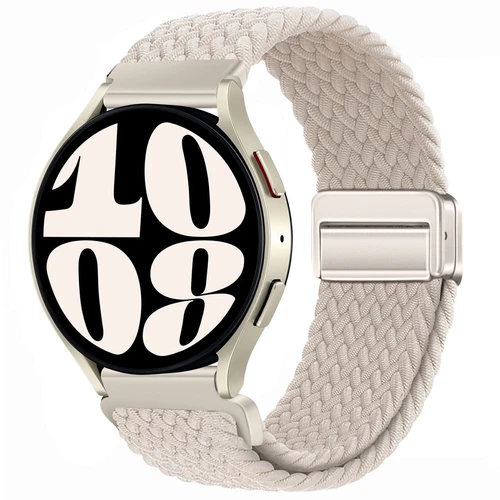 Correa de reloj de pulsera magnética de nailon trenzado de 18 mm 20 mm 22 mm correa de liberación rápida - Imagen 101 de 169