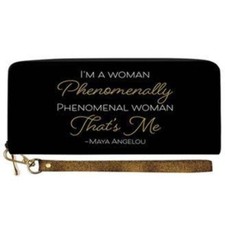 African American Expressions Long Clutch Wall...