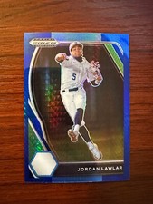 2021 Panini Prizm Draft Picks Blue Wave Prizm Jordan Lawlar #PDP6