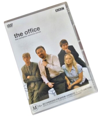 The Office Complete Season 2 UK BBC DVD VGC Region 4 Ricky Gervais FREE POSTAGE*