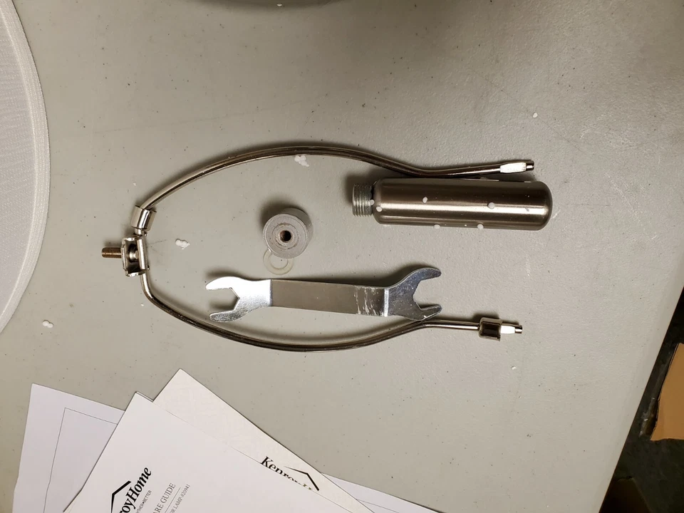 Kenroy Lighting-20941BS-Theta - одна напольная лампа матовая стальная отделка - Изображение 3 из 3