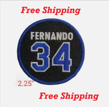 Los Angeles Dodgers Fernando Valenzuela Memorial Jersey Patch 2.25"